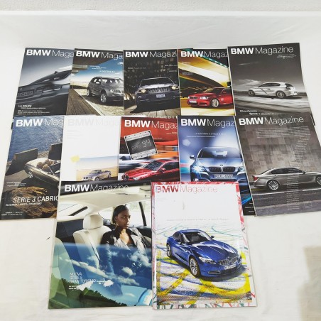 12 Opuscoli BMW Magazine 2006 2007 2008 e 2009