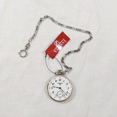 INVICTA orologio da tasca meccanico in acciaio nuovo
