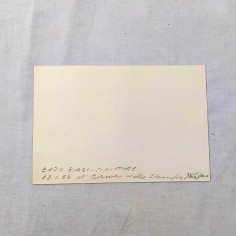 ENZO BIAGI autografo su cartoncino bianco 2