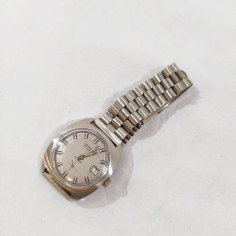 HERMIN orologio polso in acciaio VINTAGE mov. meccanico carica manauale inusato 2