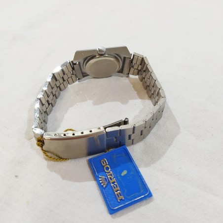 BERIOS orologio polso donna tutto acciaio movimento meccanico inusato