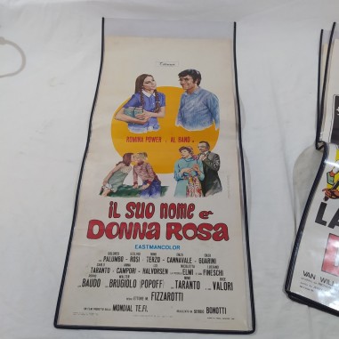Locandina cinema originale iL SUO NOME E' DONNA ROSA 1969