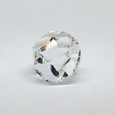 Cristallo Swarovski fermacarte paperweight poligono regolare 2 chips