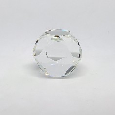 Cristallo Swarovski fermacarte paperweight poligono regolare 2 chips 2