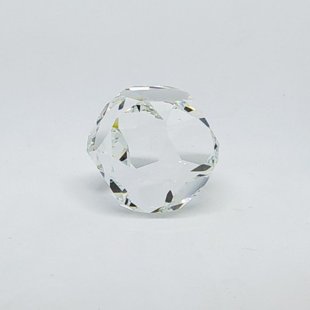 Cristallo Swarovski fermacarte paperweight poligono regolare 2 chips