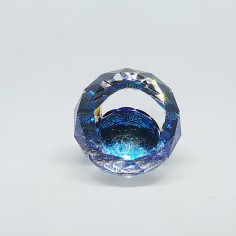 Cristallo Swarovski fermacarte paperweight JUDO WATTENS 60 mm