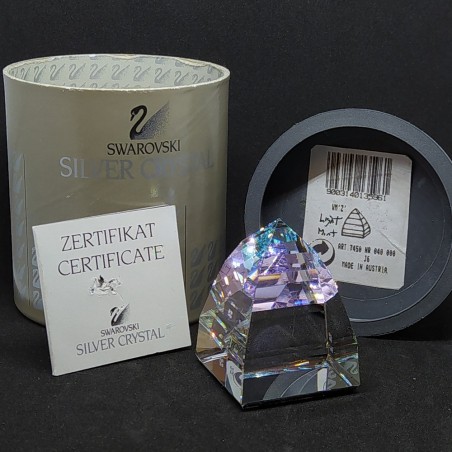 Cristallo Swarovski SMALL PYRAMID Crystal CAL Art. 7450 NR 040 0000 J6 WM Z