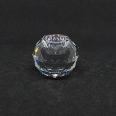 Cristallo Swarovski porta candela candle holder Art. 7600 NR 135 2