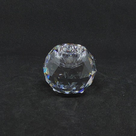 Cristallo Swarovski porta candela candle holder Art. 7600 NR 135