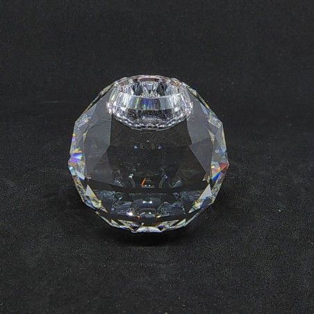 Cristallo Swarovski candeliere Candle Holder 3 piccole chips