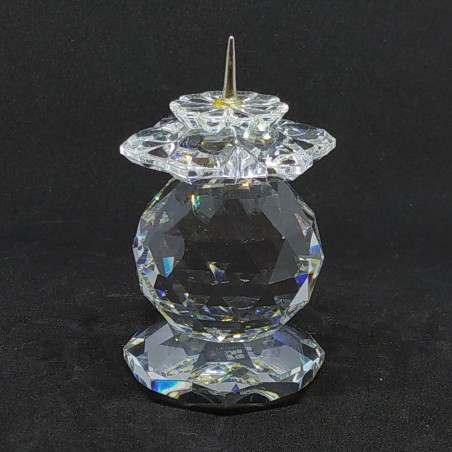 Cristallo Swarovski candeliere candle holder Art. 7600 NR 103 integro
