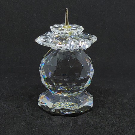 Cristallo Swarovski candeliere candle holder Art. 7600 NR 103 integro