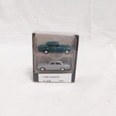 Herpa cod 451550 Set 2 FORD TAUNUS P5 nuovo