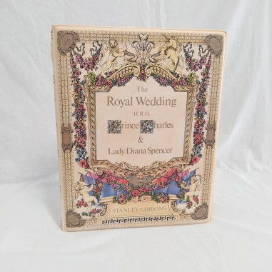Album filatelico vuoto The Royal Wedding matrimonio reale Stanley Gibbons