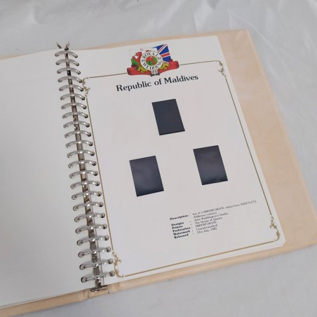 Album filatelico vuoto The Royal Wedding matrimonio reale Stanley Gibbons
