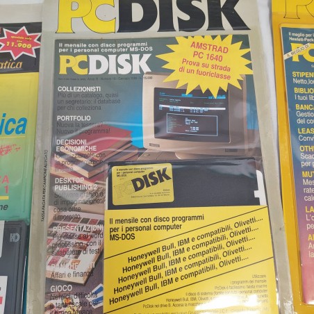 Lotto 6 riviste informatica anni 80 PC DISK