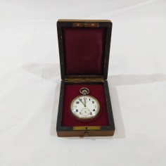 Orologio da tasca CORTEBERT EXTRA militare quadrante bianco cassa 52 mm