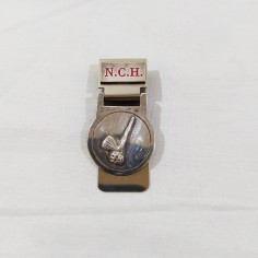 Fermasoldi N.C.H. GOLF in argento e acciao anni 80/90