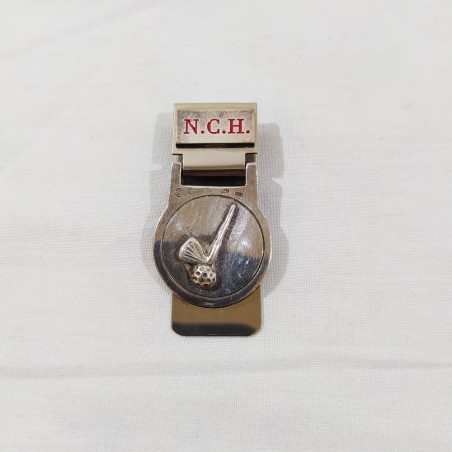 Fermasoldi N.C.H. GOLF in argento e acciao anni 80/90