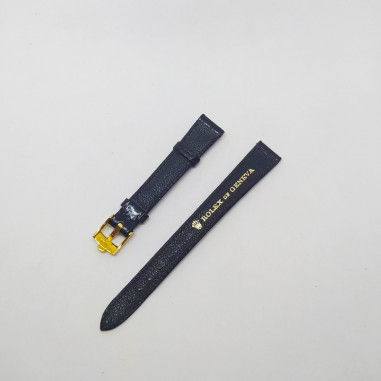 Cinturino in coccodrillo orologio donna ROLEX con fibbia ROLEX ansa 13 mm