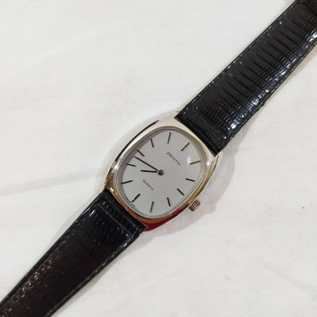 Orologio polso originale ZENITH movimento quarzo, cassa in acciaio nuovo