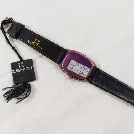 Orologio polso originale ZENITH movimento quarzo, cassa in acciaio nuovo