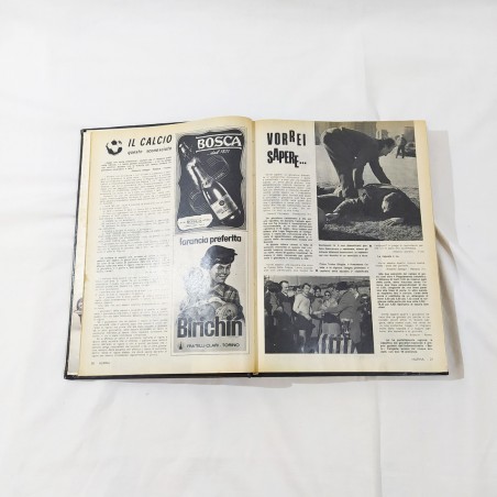 Rivista HURRA' JUVENTUS annata commpleta 1970 rilegata