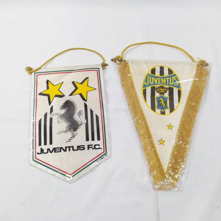 Lotto di 8 gagliardetti sportivi JUVENTUS anni 80 tutti in buone condizioni