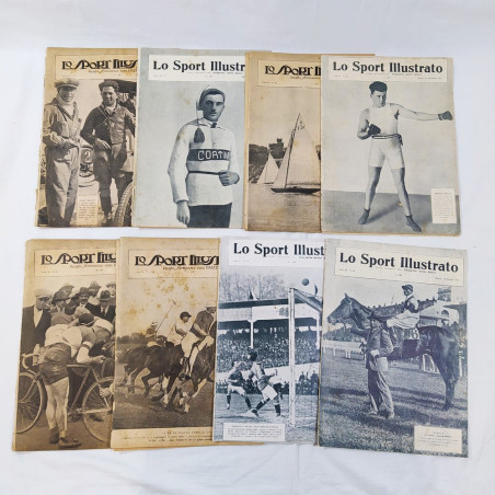 Lotto di 24 numeri LO SPORT ILLUSTRATO tutte anni 20