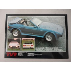 TVR EXCLUSIVE SPORTS CARS 420 S.E.A.C. CONVERTIBLE BROCHURE AUTO INGLESE 2 PAG. 2