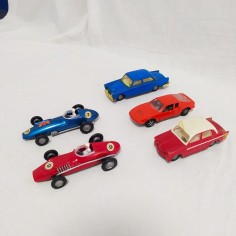 Lotto di 5 modellini POLISTIL POLITOYS in plastica e metallo 2