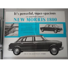 MORRIS 1800 BROCHURE AUTO INGLESE 4 PAG. 6600/C BUONE CONDIZIONI 2