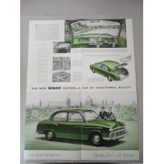 THE NEW MORRIS OXFORD SERIES II BROCHURE AUTO INGLESE 4 PAG. PUB. 88370 OTTIMO 2