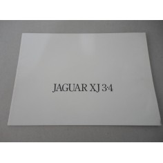 JAGUAR XJ 3.4 BROCHURE AUTO ITALIANO 4 PAG. ONDULAZIONI E SPELLATURE