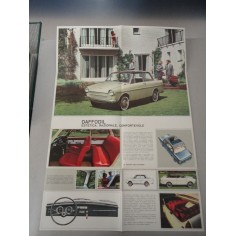 DAFFODIL 1966 BROCHURE AUTO ITALIANO 4 PAGINE LIEVI ONDULAZIONI BUONE COND. 2