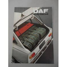 DAF STATIONCAR BROCHURE AUTO ITALIANO 8 PA. ALCUNE CHIUSE DA UMIDITA'