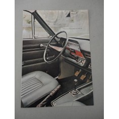 VIVA VAUXHALL 90 SL CLASSE 1100 BROCHURE AUTO ITALIANO 2 PAG. BUONE COND.