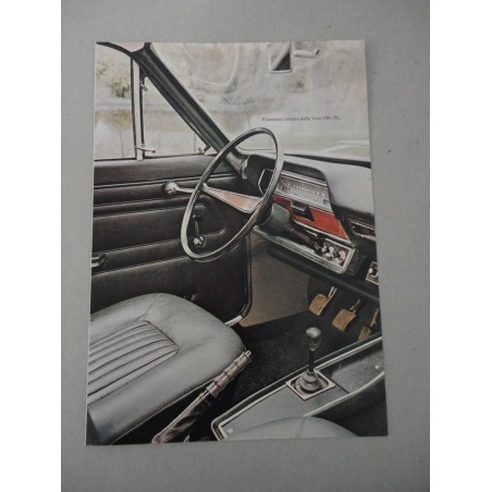 VIVA VAUXHALL 90 SL CLASSE 1100 BROCHURE AUTO ITALIANO 2 PAG. BUONE COND.