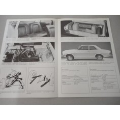 VIVA VAUXHALL 90 SL CLASSE 1100 BROCHURE AUTO ITALIANO 2 PAG. BUONE COND. 2