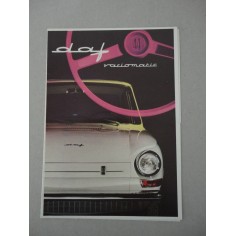 DAF AA VARIOMATIC BROCHURE AUTO 11/66 ITALIANO 4 PAG. OTTIME CONDIZIONI