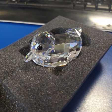 CRISTALLO SWAROVSKI ANATRA GRANDE USA CANADA 75 MM