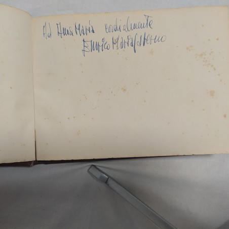 Album carnet con autografi GASSMAN E.M. SALERNO MONDAINI ALBERTAZZI
