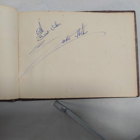 Album carnet con autografi GASSMAN E.M. SALERNO MONDAINI ALBERTAZZI