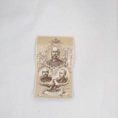 Cartoncino GUGLIELMO I Imperatore Austria Ungheria - Milano