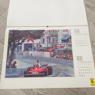 Calendario FERRARI originale 1980
