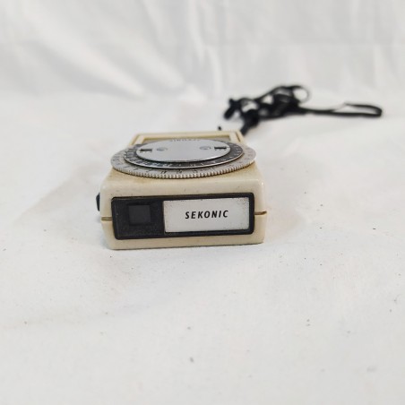 SEKONIC esposimetro fotografico anni 60/70 con custodia