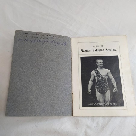 Manuale: MODO DI USARE I MANUBRI PATENTATI SANDOW primo del 900