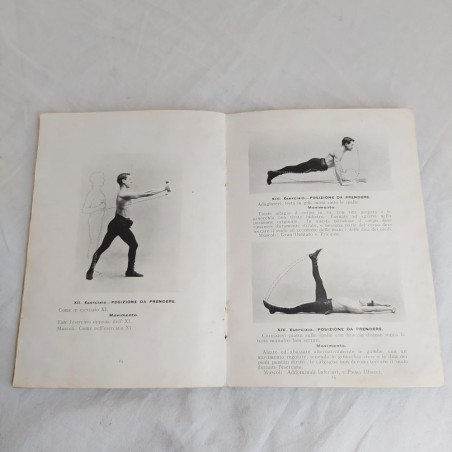Manuale: MODO DI USARE I MANUBRI PATENTATI SANDOW primo del 900