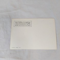 Cartolina con autografo originale MIKE BONGIORNO con dedica a Graziella 2