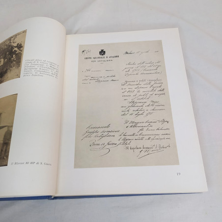 Libro CENTO AEROPLANI E UN GRANDE CUORE 1968 - Artioli Ed. Giorgio Evangelisti